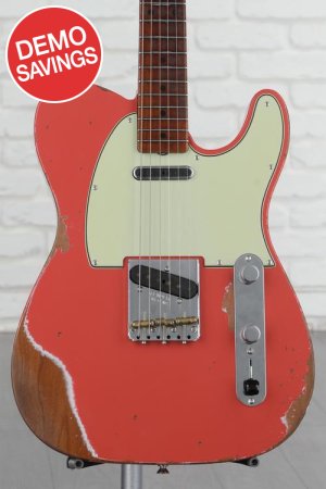 Photo of Fender Custom Shop GT11 1963 Heavy Relic Telecaster - Aged Tahitian Coral - Sweetwater Exclusive