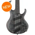 Photo of Ibanez BTB805MS 5-string Bass Guitar - Transparent Gray Flat