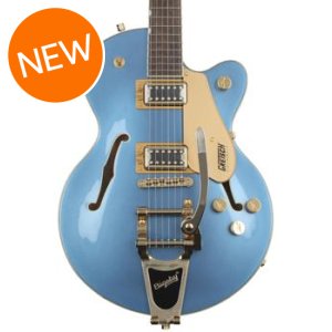 Gretsch G5655TG Electromatic Center Block Jr. Single-Cut Guitar, Cerulean Smoke