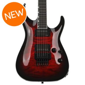 Esp Usa M Ii Fr Flamed Maple See Thru Black Cherry Sweetwater