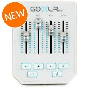 TC Helicon Go XLR Mini All-in-One Audio Interface for Streamers & Creators  (White)