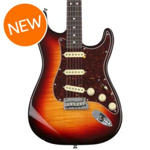 Fender Player Deluxe Stratocaster HSS - Shell Pink with Roasted Maple  Fingerboard, Sweetwater Exclusive in the USA