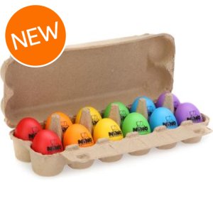 Meinl NINO Plastic Egg Shaker Assortment of 4 Pieces