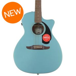 Fender Newporter Player Acoustic-electric Guitar - Tidepool