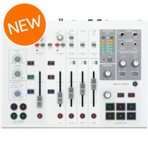 Yamaha AG08 8-channel Mixer/USB Interface for Mac/PC - White