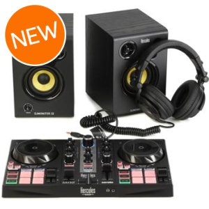 Hercules DJ DJLearning Kit MK2 - Complete DJ System for Beginners