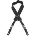 Photo of DiMarzio DD2200N 2 inch Nylon ClipLock Guitar Strap - Black