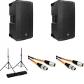 Photo of Mackie Thump 12A Powered Speaker Pair with Stands and Cables