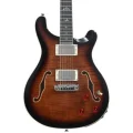 Photo of PRS SE Hollowbody II Piezo Electric Guitar - Black Gold Burst