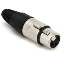 的照片Neutrik NC3FX 3-pole Cable-mount女性XLR连接器