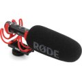 照片的Rode VideoMic NTG相机安装霰弹麦克风