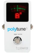 Photo of TC Electronic PolyTune 3 Polyphonic LED Guitar Tuner Pedal with Buffer