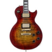 吉布森定制Les Paul Axcess定制图形顶部孟加拉爆裂?>