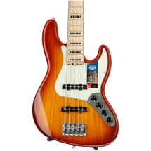 Review The Fender American Elite Jazz Bass V Tobacco Sunburst With Maple Fingerboard Sweetwater