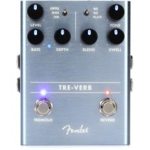 Used Fender Tre-Verb Tremolo/Reverb Pedal - Sweetwater's Gear Exchange