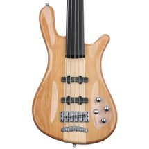 沃里克RockBass流光NT我5-string Fretless低音吉他——自然? >