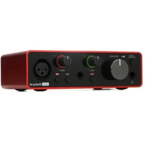 Bundled Item: Focusrite Scarlett Solo 3rd Gen USB Audio Interface