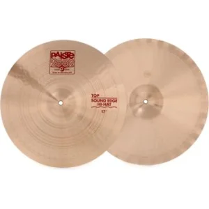 Paiste 15-inch 2002 Sound Edge Hi-hat Cymbals | Sweetwater