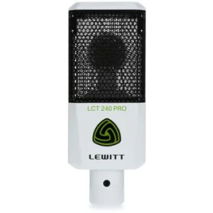 Bundled Item: Lewitt LCT 240 PRO Condenser Microphone - White