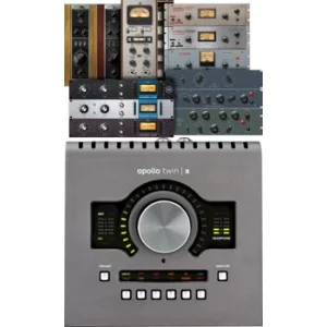 Bundled Item: Universal Audio Apollo Twin X DUO Heritage Edition 10x6 Thunderbolt Audio Interface with UAD DSP
