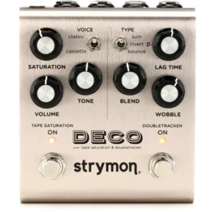 Strymon Deco Tape Saturation and Doubletracker Delay Pedal V2