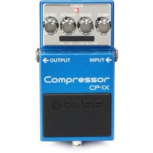 Boss CP-1X Compressor Pedal with 3 Patch Cables | Sweetwater