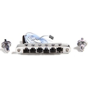 Graph Tech PN-8843-N0 Ghost Loaded ResoMax NV2 4mm Bridge - Nickel