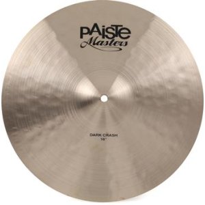 Paiste 16 inch Masters Series Dark Crash Cymbal