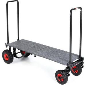 Backstage Rubbermaid Cart with 8 Wheel Kit, 500lbs Capacity, Large