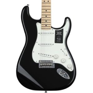 fender stratocaster player series black