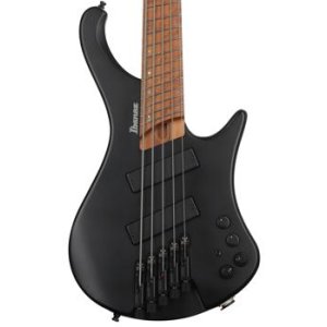 Ibanez Bass Workshop EHB1005MS Bass Guitar - Black Flat | Sweetwater