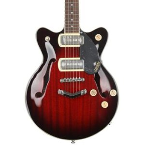 Gretsch G2655-P90 Streamliner Center Block Jr. Double-Cut P90 Electric  Guitar - Claret Burst