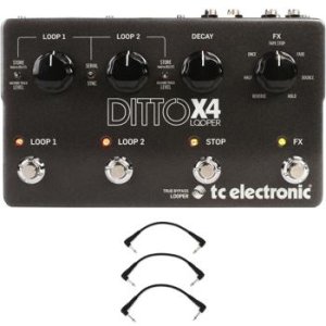 TC Electronic Ditto X4 Looper Pedal | Sweetwater