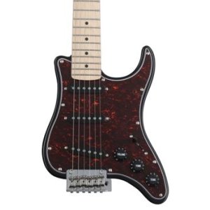 Traveler Guitar Travelcaster Deluxe - Black | Sweetwater