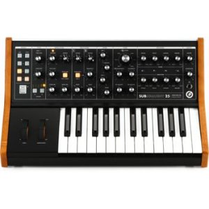 Moog Subsequent 25 Analog Synthesizer with Cover | Sweetwater