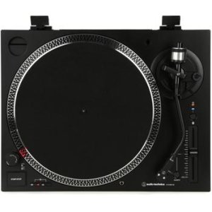 AudioTechnica AT-LP60X-GM Fully Automatic Belt-Drive Stereo Turntable  (Gunmetal/Black) 