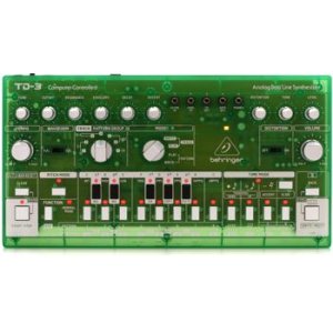 Behringer TD-3-LM Analog Bass Line Synthesizer - Lime