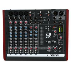 Allen & Heath ZEDi-10FX 10-channel Mixer with USB Audio Interface 