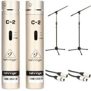 Behringer C-2 Matched Studio Condenser Microphones (pair) | Sweetwater