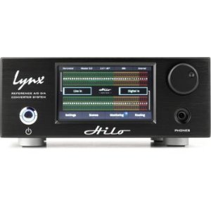 Lynx Hilo A/D and D/A Converter with Dante - Black