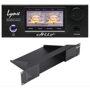 Lynx Hilo A/D and D/A Converter with Dante - Black | Sweetwater