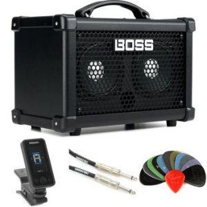 Boss Dual Cube LX 2 x 5-inch 10-watt Portable Bass Combo Amp