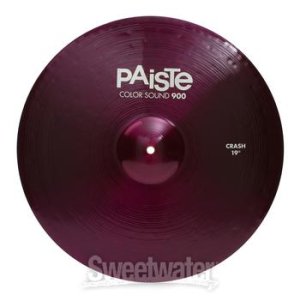 Paiste 16 inch Color Sound 900 Red Crash Cymbal | Sweetwater