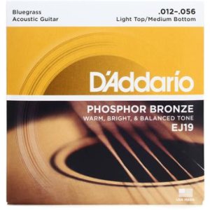Bright and Well-Balanced Acoustic Tone and Comfortable Playability Corrosion-Resistant Phosphor Bronze Light 10 Pack D’Addario EJ16 Phosphor Bronze Acoustic Guitar Strings Offers a Warm 