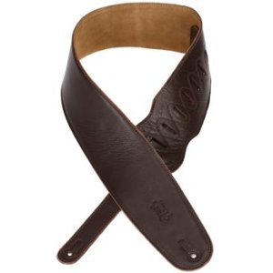 Levy's M4GF Garment Leather Bass Strap - Dark Brown | Sweetwater