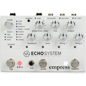 Empress Echosystem Dual Engine Delay Pedal | Sweetwater