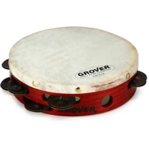 Grover Pro Percussion Custom Dry 8-inch Silver Natural Double-row