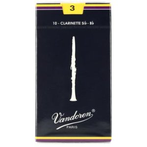 Vandoren CR103 Traditional Bb Clarinet Reed - 3.0 (30-pack)