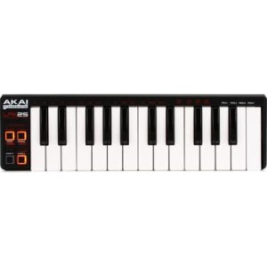 MIDI Controller Keyboard Audio Interface AKAI Musik Instrument 25 Tasten Studio