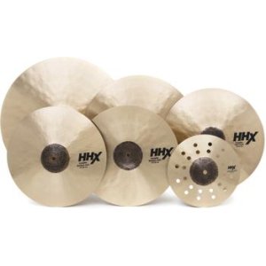 Sabian HHX Complex Praise and Worship Cymbal Set - 10-/14-/16-/18